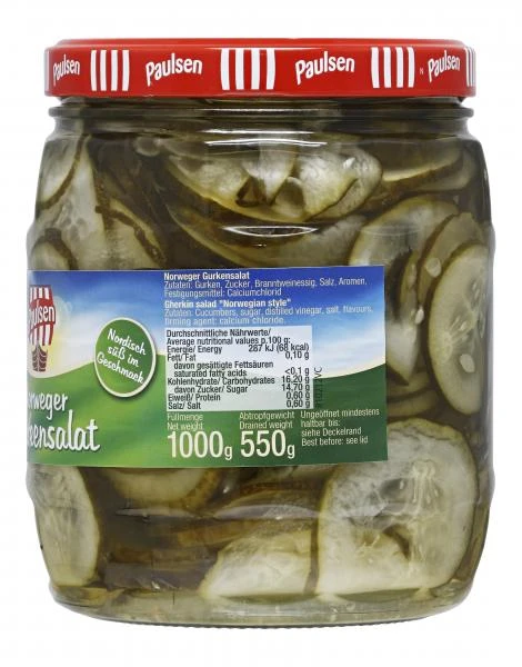 Paulsen Norweger Gurkensalat 4 Paulsen Norweger Gurkensalat – Bild 2