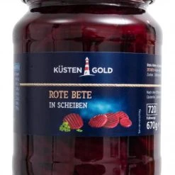 Küstengold Rote Bete In Scheiben