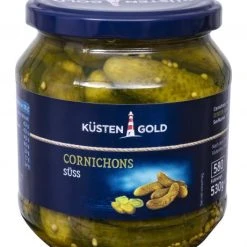 Küstengold Cornichons Süß
