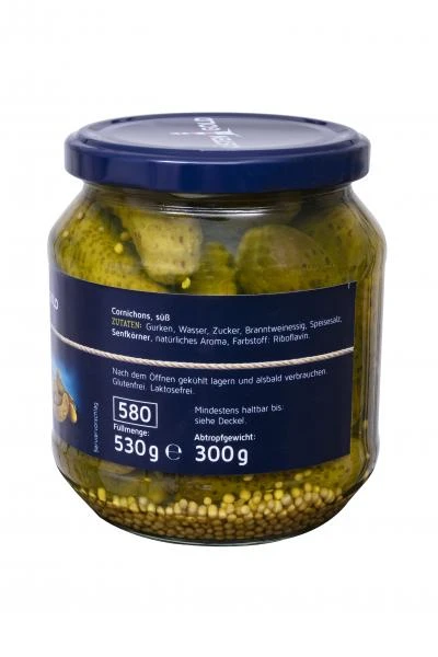 Küstengold Cornichons Süß 4 Küstengold Cornichons Süß – Bild 2