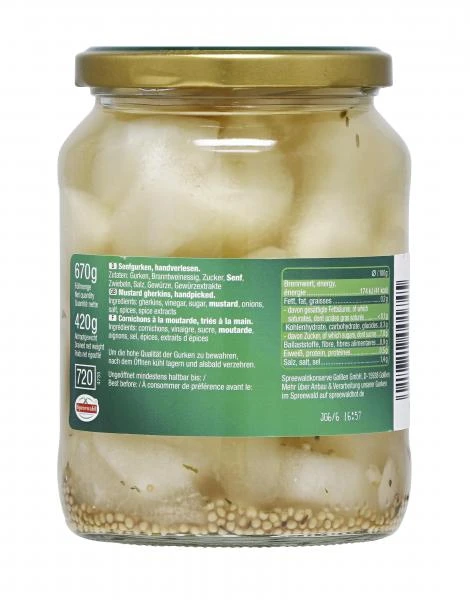 Spreewaldhof Senfgurken 4 Spreewaldhof Senfgurken – Bild 2