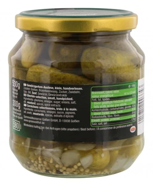 Spreewaldhof Spreelinge Echte Spreewälder Gurken Handverlesen 4 Spreewaldhof Spreelinge Echte Spreewälder Gurken Handverlesen – Bild 2