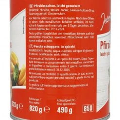 Jeden Tag Pfirsichspalten Leicht Gezuckert -Ostmann shop 4502040355 4306188381907 02