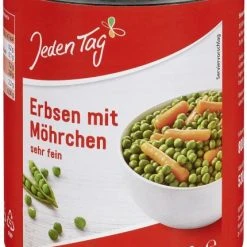 Jeden Tag Erbsen Mit Möhren Sehr Fein