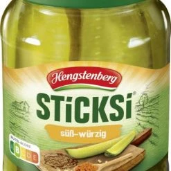 Hengstenberg Sticksi Gurkenviertel Süß-würzig