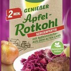 Kühne 2 Minuten Apfel-Rotkohl Mit Apfelstückchen