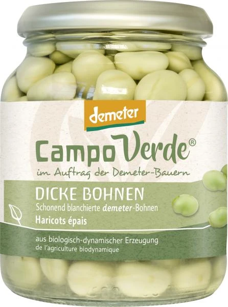 Campo Verde Demeter Bio Dicke Bohnen 3 Campo Verde Demeter Bio Dicke Bohnen