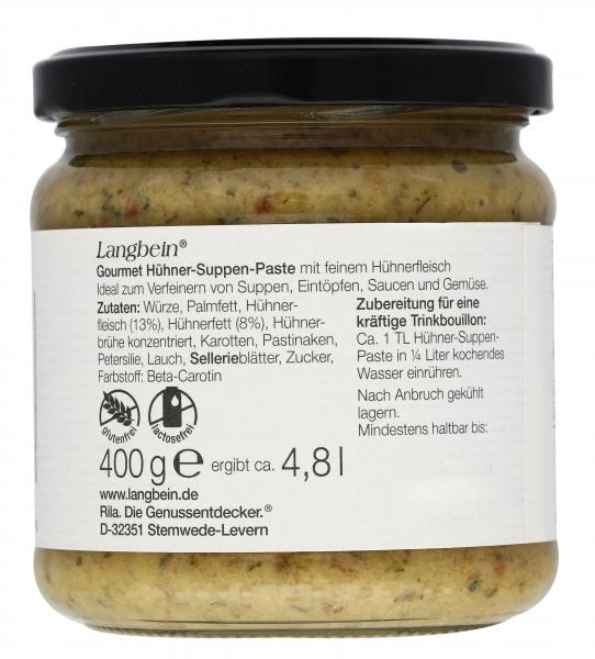Jürgen Langbein Hühner-Suppen-Paste 4 Jürgen Langbein Hühner-Suppen-Paste – Bild 2