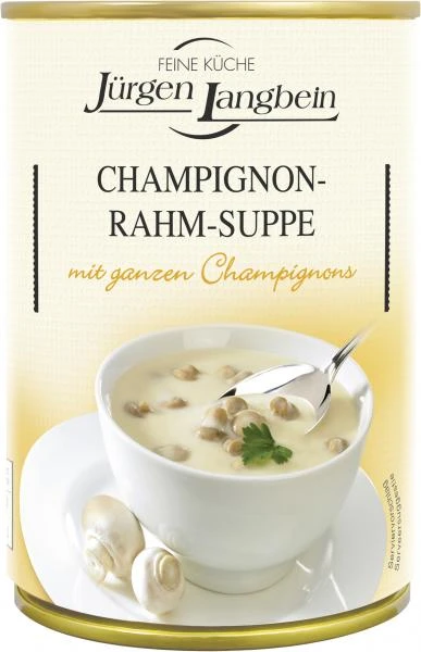 Jürgen Langbein Champignon-Rahm-Suppe 3 Jürgen Langbein Champignon-Rahm-Suppe