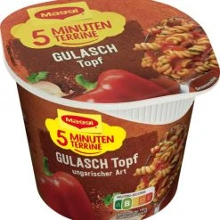 Maggi 5 Minuten Terrine Gulaschtopf Ungarischer Art