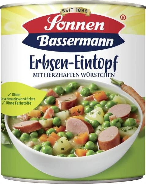 Sonnen Bassermann Erbsen-Eintopf 3 Sonnen Bassermann Erbsen-Eintopf
