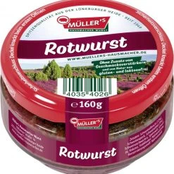 Müller's Hausmacher Wurst Müller's Rotwurst
