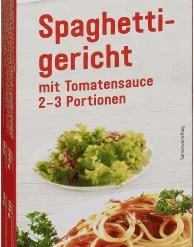 Jeden Tag Spaghetti-Gericht Mit Tomaten-Sauce