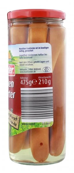 Böklunder Würstchen Frankfurter Art 4 Böklunder Würstchen Frankfurter Art – Bild 2