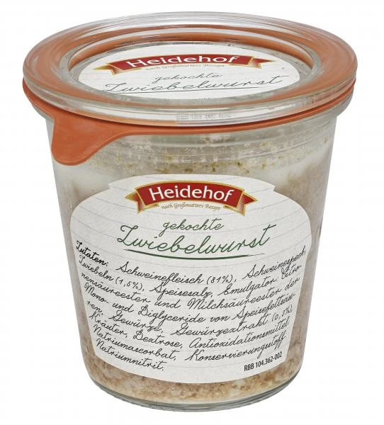 Heidehof Zwiebelwurst Gekocht 3 Heidehof Zwiebelwurst Gekocht