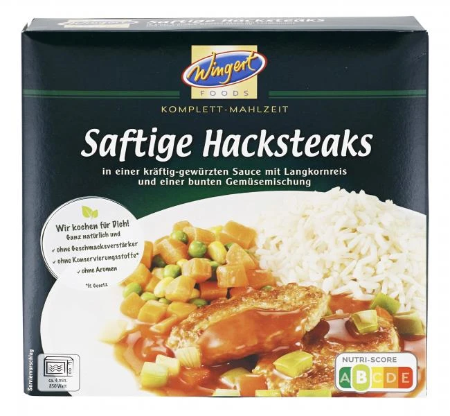 Wingert Foods Saftige Hacksteaks 3 Wingert Foods Saftige Hacksteaks
