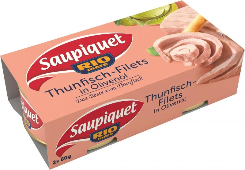 Saupiquet Thunfisch-Filets In Olivenöl 3 Saupiquet Thunfisch-Filets In Olivenöl