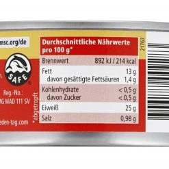 Jeden Tag Thunfischfilets In Öl -Ostmann shop 4502060267 4306188009283 04