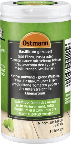 Ostmann Basilikum Gerebelt 4 Ostmann Basilikum Gerebelt – Bild 2