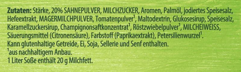 Knorr Rahm Soße 5 Knorr Rahm Soße – Bild 3