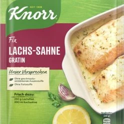Knorr Fix Lachs-Sahne Gratin
