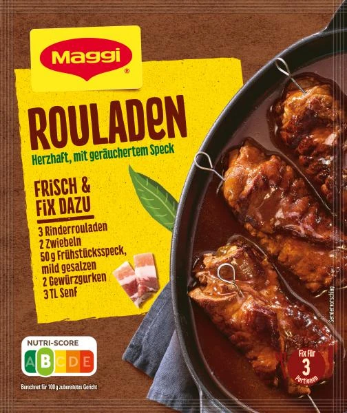 Maggi Fix & Frisch Rouladen 3 Maggi Fix & Frisch Rouladen