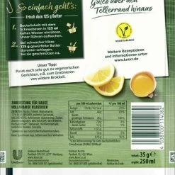 Knorr Feinschmecker Sauce Hollandaise Klassisch -Ostmann shop 4502070988 4038700114082 02