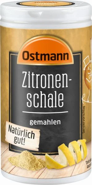 Ostmann Zitronenschale Gemahlen 3 Ostmann Zitronenschale Gemahlen