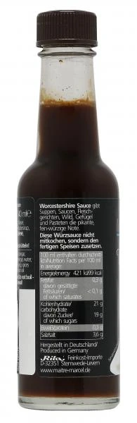 Maitre Marcel Worcestershire Sauce 5 Maitre Marcel Worcestershire Sauce – Bild 3