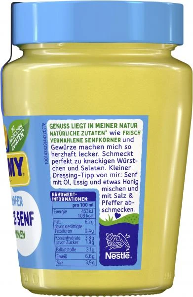 Thomy Delikatess Senf Mittelscharf 5 Thomy Delikatess Senf Mittelscharf – Bild 3