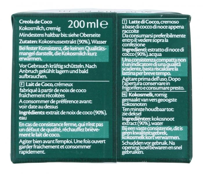 Lien Ying Asian-Spirit Creola De Coco Premium Kokosmilch 5 Lien Ying Asian-Spirit Creola De Coco Premium Kokosmilch – Bild 3