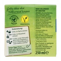 Knorr Sauce Hollandaise Mit Kräutern -Ostmann shop 4502081750 8710522766613 03