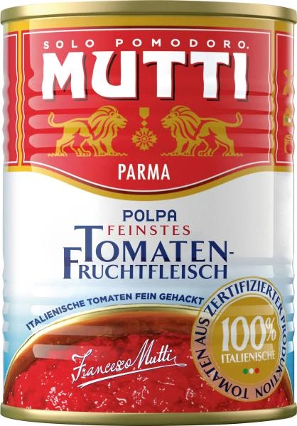 Mutti Polpa Tomaten Fein Gehackt 3 Mutti Polpa Tomaten Fein Gehackt