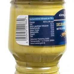 Küstengold Delikatess Senf Mittelscharf 7 Küstengold Delikatess Senf Mittelscharf -Ostmann shop 4502081883 4250426221862 03.jpg