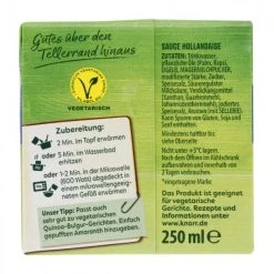Knorr Sauce Hollandaise 8 Knorr Sauce Hollandaise -Ostmann shop 4502082125 8710522766699 03
