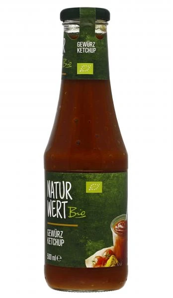 NaturWert Bio Gewürzketchup 3 NaturWert Bio Gewürzketchup