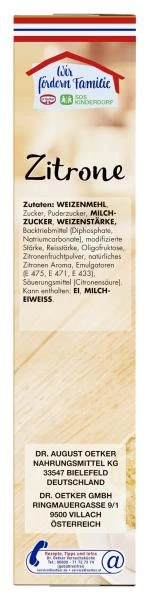 Dr. Oetker Zitronen Kuchen 4 Dr. Oetker Zitronen Kuchen – Bild 2