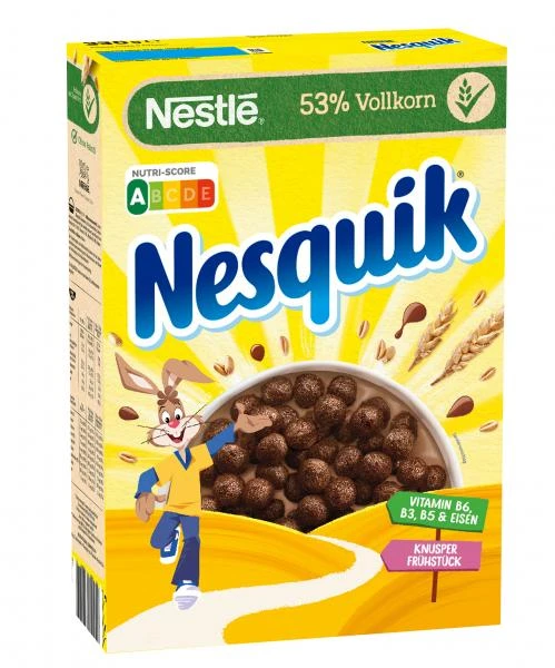 Nestlé Cerealien Nestlé Nesquik Knusper-Frühstück 3 Nestlé Cerealien Nestlé Nesquik Knusper-Frühstück