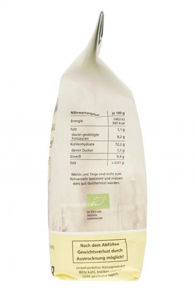 Mühle Erks Bioland Weizenmehl Type 550 4 Mühle Erks Bioland Weizenmehl Type 550 – Bild 2