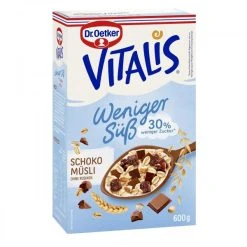 Dr. Oetker Vitalis Weniger Süß Schoko Müsli