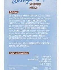 Dr. Oetker Vitalis Weniger Süß Schoko Müsli -Ostmann shop 4502110350 4000521004620 04