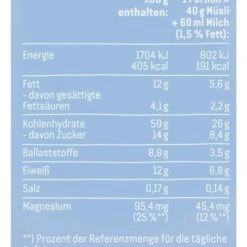 Dr. Oetker Vitalis Weniger Süß Schoko Müsli -Ostmann shop 4502110350 4000521004620 06