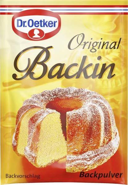 Dr. Oetker Original Backin Backpulver 3 Dr. Oetker Original Backin Backpulver