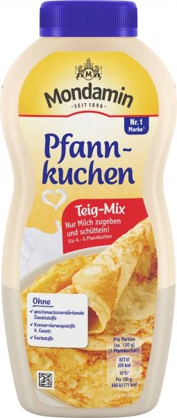 Mondamin Pfannkuchen Teig-Mix 3 Mondamin Pfannkuchen Teig-Mix