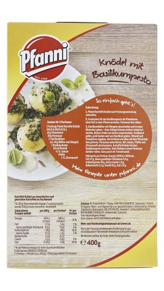 Pfanni Kartoffelknödel In Kochbeuteln Halb & Halb 5 Pfanni Kartoffelknödel In Kochbeuteln Halb & Halb – Bild 3