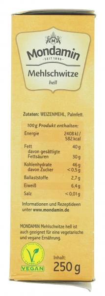 Mondamin Mehlschwitze Hell 4 Mondamin Mehlschwitze Hell – Bild 2