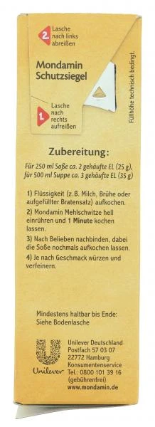 Mondamin Mehlschwitze Hell 6 Mondamin Mehlschwitze Hell – Bild 4