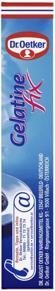 Dr. Oetker Gelatine Fix 4 Dr. Oetker Gelatine Fix – Bild 2