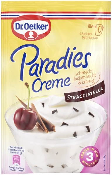 Dr. Oetker Paradies Creme Stracciatella 3 Dr. Oetker Paradies Creme Stracciatella