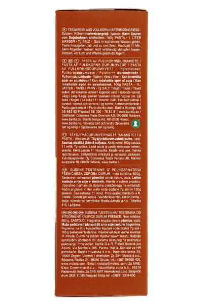 Barilla Pasta Integrale Vollkorn Fussili 6 Barilla Pasta Integrale Vollkorn Fussili – Bild 4